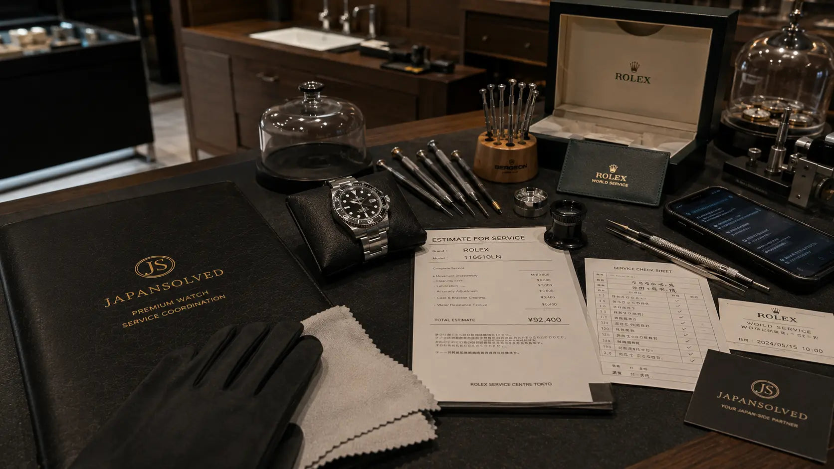 How We Helped Coordinate High-Value Watch Servicing in Japan