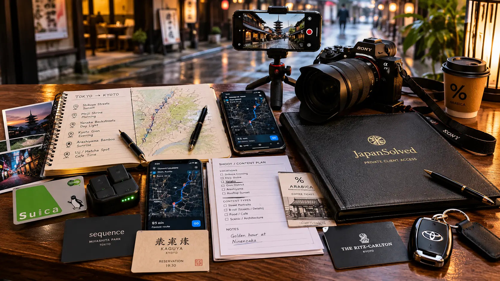 How We Helped a VIP Content Creator Move Through Japan with a Guide Who Could Capture the Journey