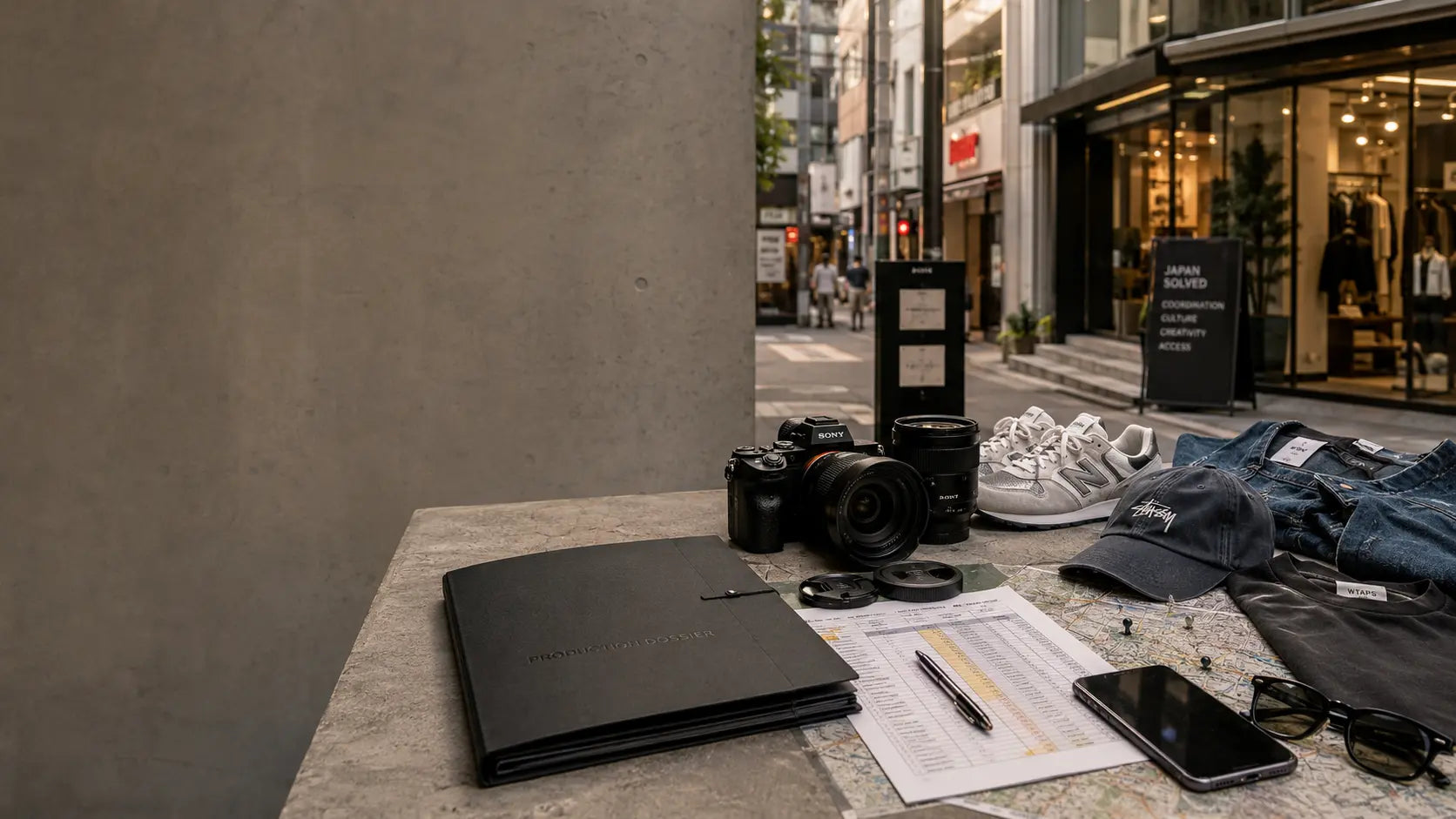 How We Helped Coordinate Street Fashion Photography in Japan’s Creative Districts