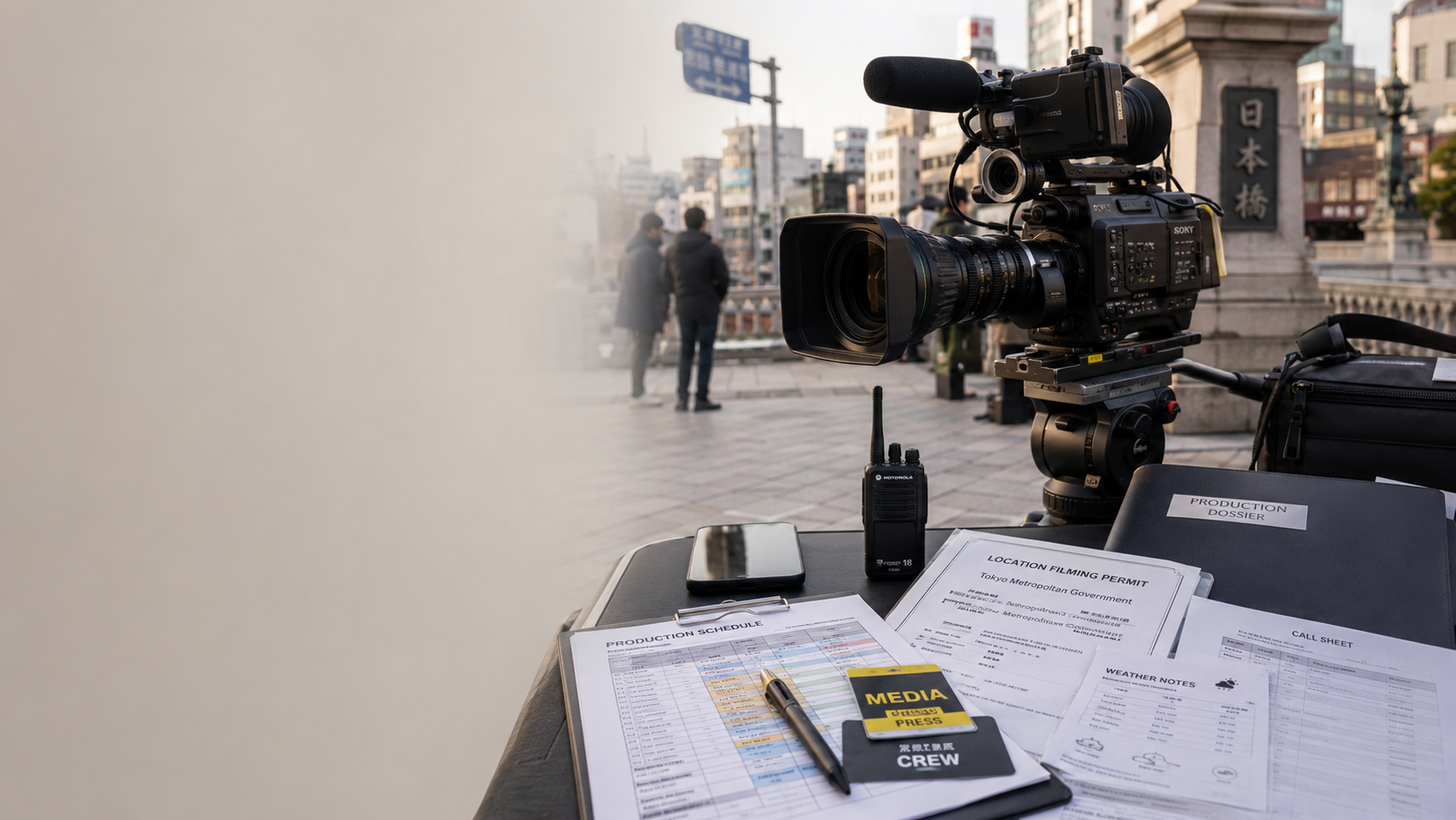 How We Helped a TV Crew Execute Japan Field Research and Shooting Logistics